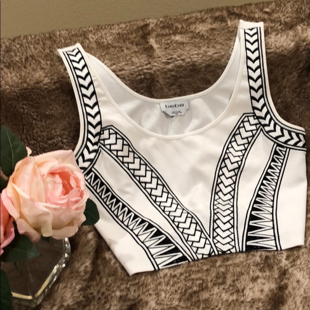 Bebe crop top
